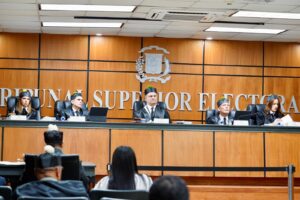 declara inadm isible acción de amparo electoral contra Junta Central Electoral